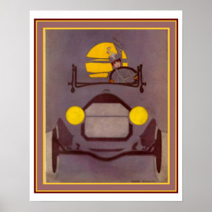 Impressão 16 x 20 do art deco de Coles Phillips