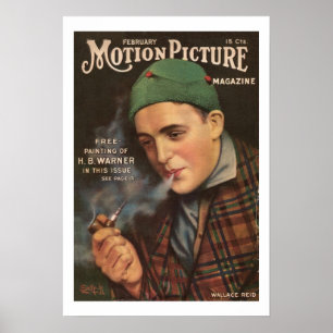 Impressão 1917 do compartimento do filme do