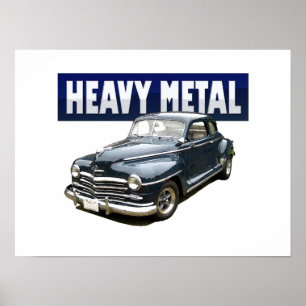 Impressão 1946 quadro cupé de Plymouth