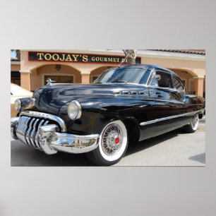 Impressão 1950 de Buick oito