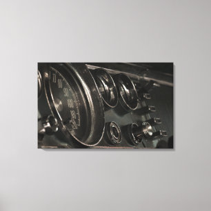 Impressão 1964 das canvas do painel do