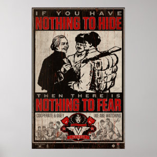 Impressão 1984 da propaganda de INSOC