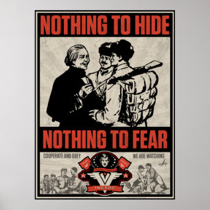 Impressão 1984 da propaganda de INSOC