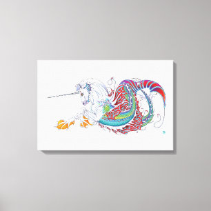 Impressão 2017 das canvas de Hippicorn do ninho d