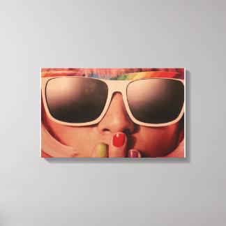 Impressão a cores da Vintage de 70