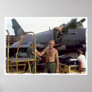 Impressão A de Tuy Hoa AFB Vietnam 1969