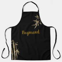 Impressão a Tinta Japonesa, Design De Bambu Preto 