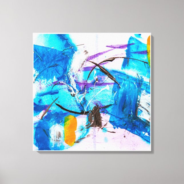 Impressão abstrato Art Canvas (Frente)