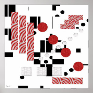 Impressão abstrato da proporção