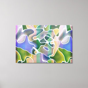 Impressão abstrato das canvas das listras do