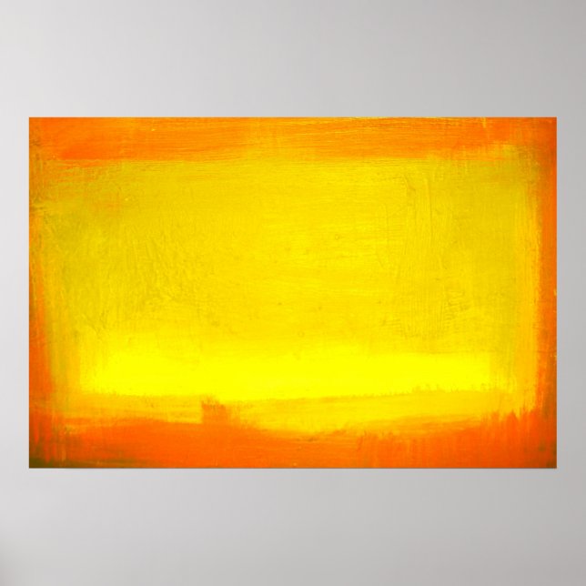 Impressão Abstrato de arte minimalista (Frente)