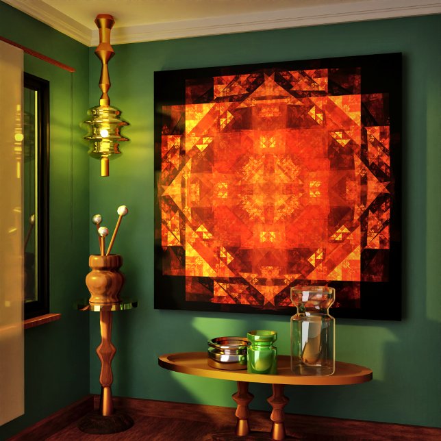 Impressão Abstrato de Bênção da Canvas (Blessing Abstract Art Wrapped Canvas Print)