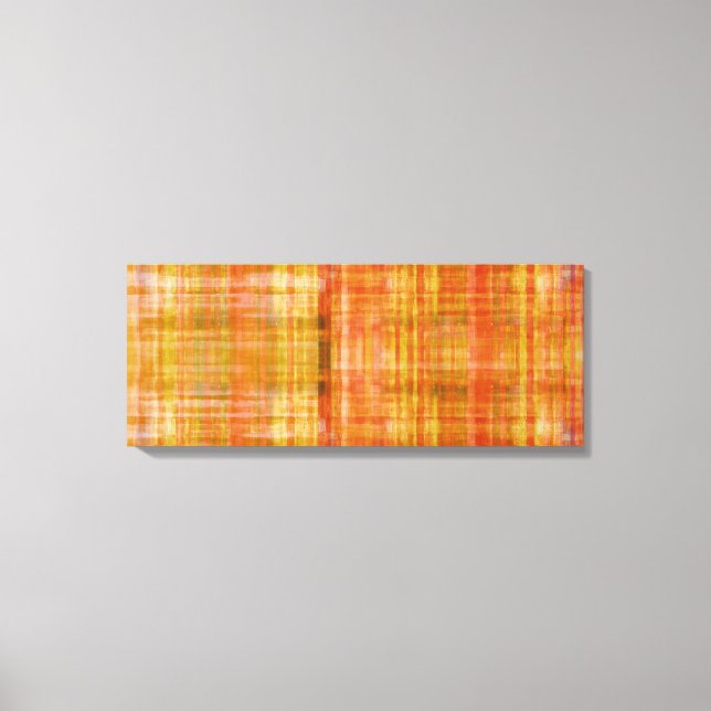 Impressão Abstrato de Canvas de Arte em Faixa Lara (Frente)