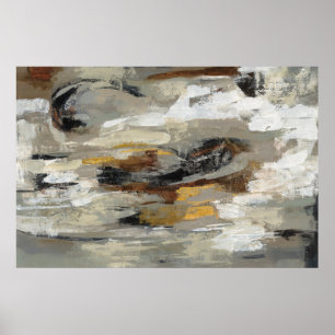 Impressão Abstrato neutra Silvia Vassileva