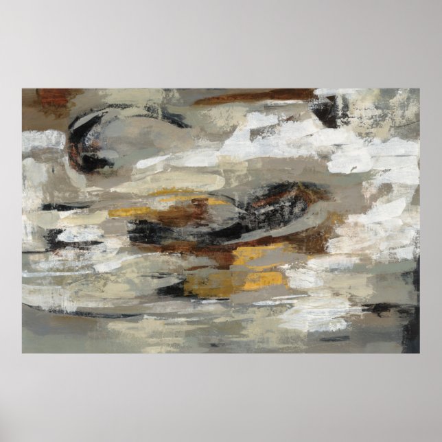 Impressão Abstrato neutra | Silvia Vassileva (Frente)