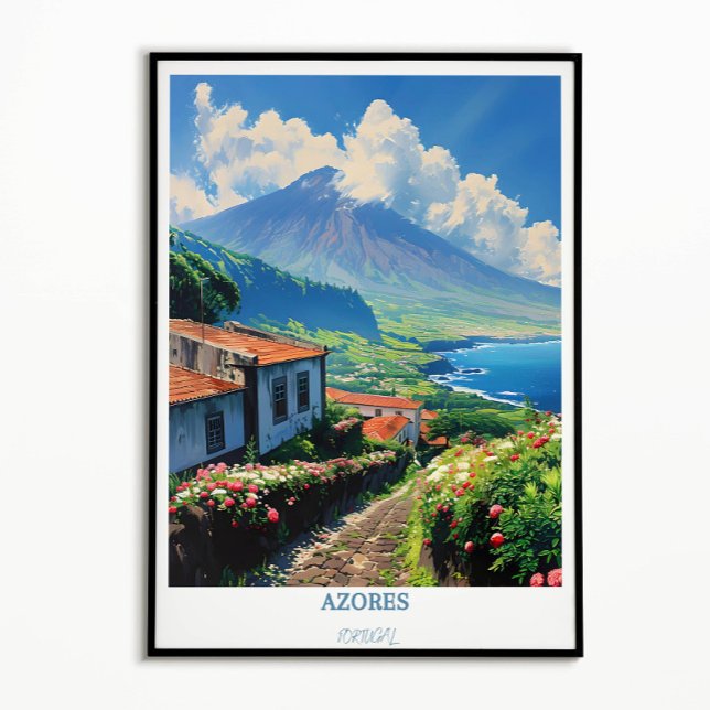 Impressão Açores - Cartaz Açores - Impressão Monta (Criador carregado)