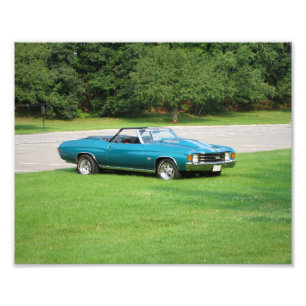 Impressão adiantado da foto de Chevy Chevelle dos