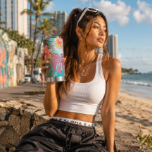 impressão aloha havaiano tropical