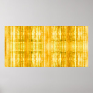 Impressão amarelo do poster da pintura da cor da