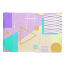 Impressão amarelo geométrico