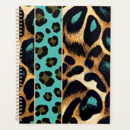 Impressão animal LEOPARD - Notebook, Planejador