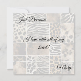 Impressão animal - Placa plana