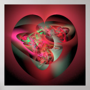 Impressão apaixonado da agitação