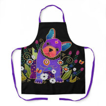 Impressão Apron All-Over BULLDOG FRANCÊS