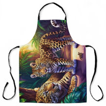 Impressão Apron de Amigos da Selva
