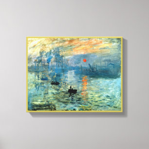 Impressão Aumento do sol por Claude Monet