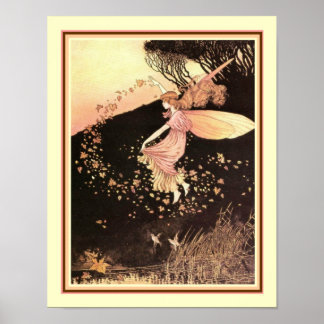 impressão "Autumn Faerie" - Ida Rentoul Outhwait