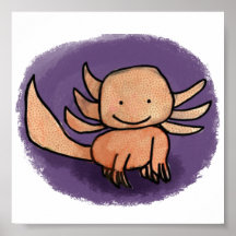 Impressão Axolotl
