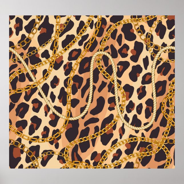 Impressão Barroca Animal, Design (Frente)