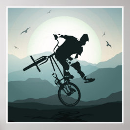 Impressão Bmx Poster - Bmx Bike - Poster Bmx
