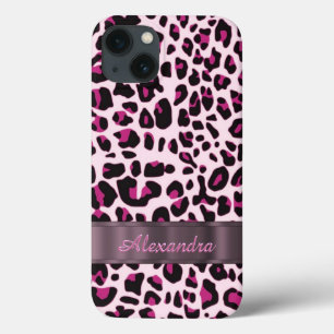 Impressão bonito personalizada de leopardo