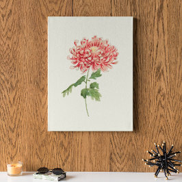 Impressão Botânica de Cor Marinha Antica