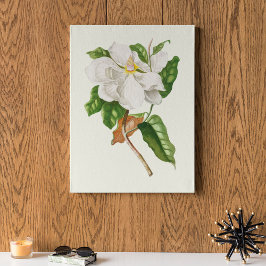 Impressão Botânica de Cor Marinha Antica