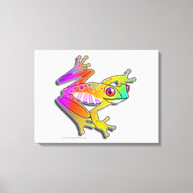 IMPRESSÃO CANVAS DE 18"X24" - SAPO (Frente)