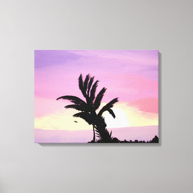Impressão Canvas de de Pastel Skies (Frente)