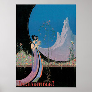 Impressão chique/poster do ~ de Nouveau