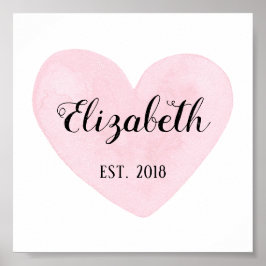 Impressão cor-de-rosa. Bebê. Crianças criadas