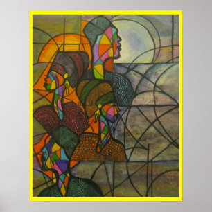 Impressão da aguarela da "restauração"