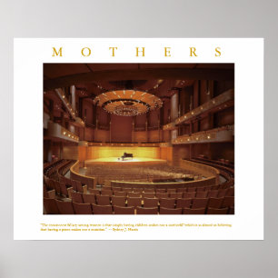 Impressão da arte da foto do palco do concerto do