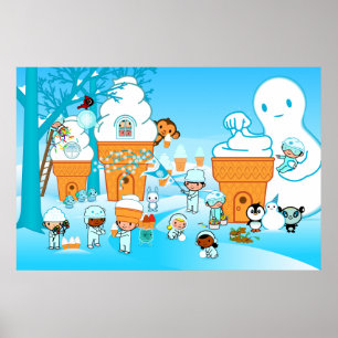 Impressão da arte de Dewmuffins