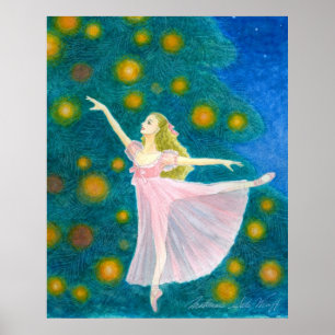 Impressão da arte do balé de Clara