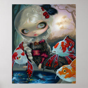 IMPRESSÃO da ARTE do DES Carpes de Poissons