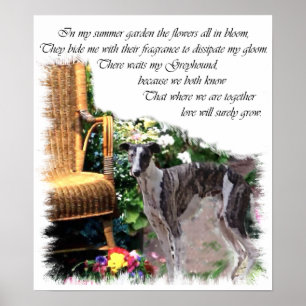 Impressão da arte do galgo