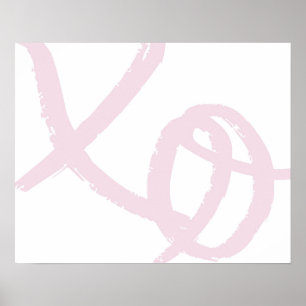 impressão da arte do xo, dos abraços e dos beijo
