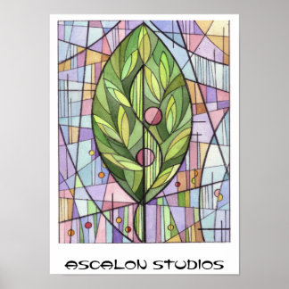 Impressão da "árvore da vida" dos Estúdios Ascalon