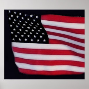 Impressão da bandeira dos EUA